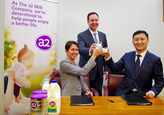  澳贸易部长见证A2奶业公司与中国农垦战略合作续签仪式