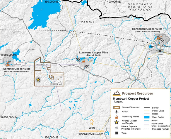 【异动股】Prospect Resources (ASX:PSC)赞比亚Mumbezhi铜项目获颁大规模采矿许可证