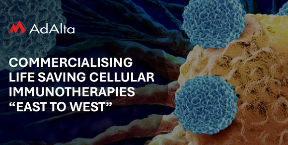 【异动股】AdAlta（ASX:1AD）单周暴涨翻番：与上海细胞治疗集团签署开发协议 “东向西”战略启动 加速中国CAR-T疗法走向全球  