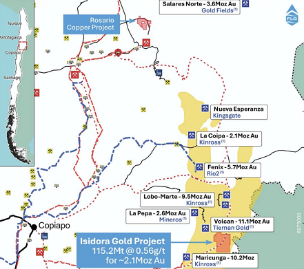 【异动股】跨越转型里程碑!Flagship Minerals (ASX: FLG) 旗舰资产智利Isidora 金矿(原 Pantanillo项目)获210万盎司符合JORC标准黄金资源量认证 股价强劲上扬