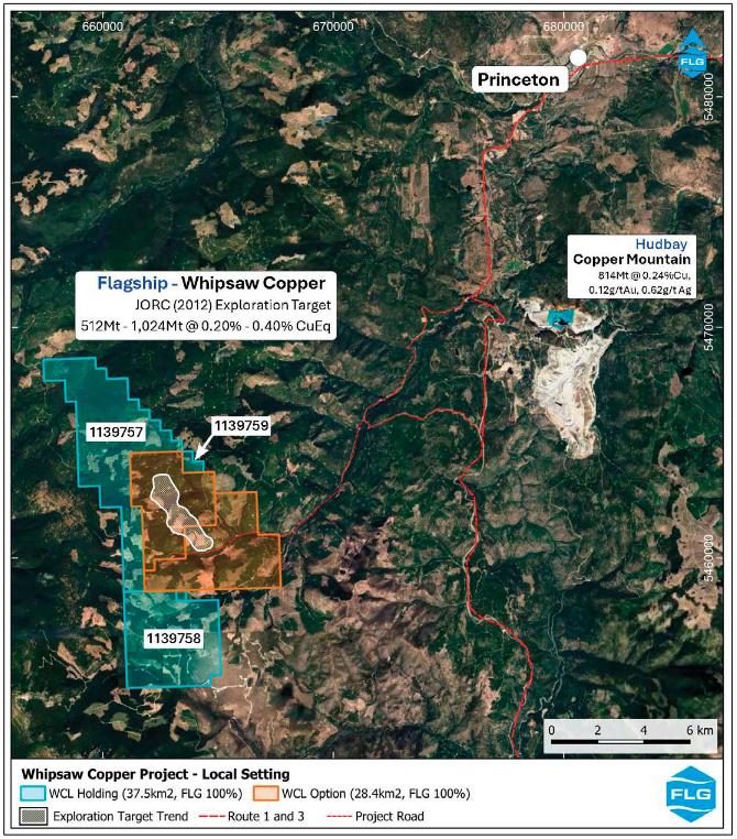 Flagship Minerals(ASX:FLG)矿权扩容 加拿大Whipsaw 铜矿项目占地面积扩大约132%至66平方公里